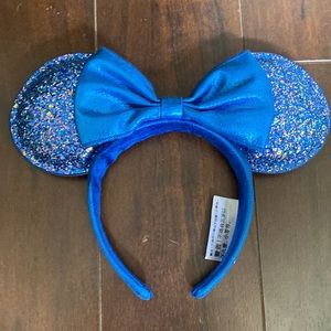 Make a wish Blue Minnie ears